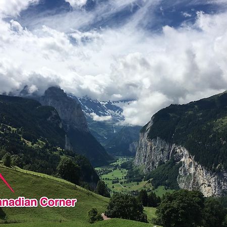 Chalet Canadian Corner Wengen Luaran gambar