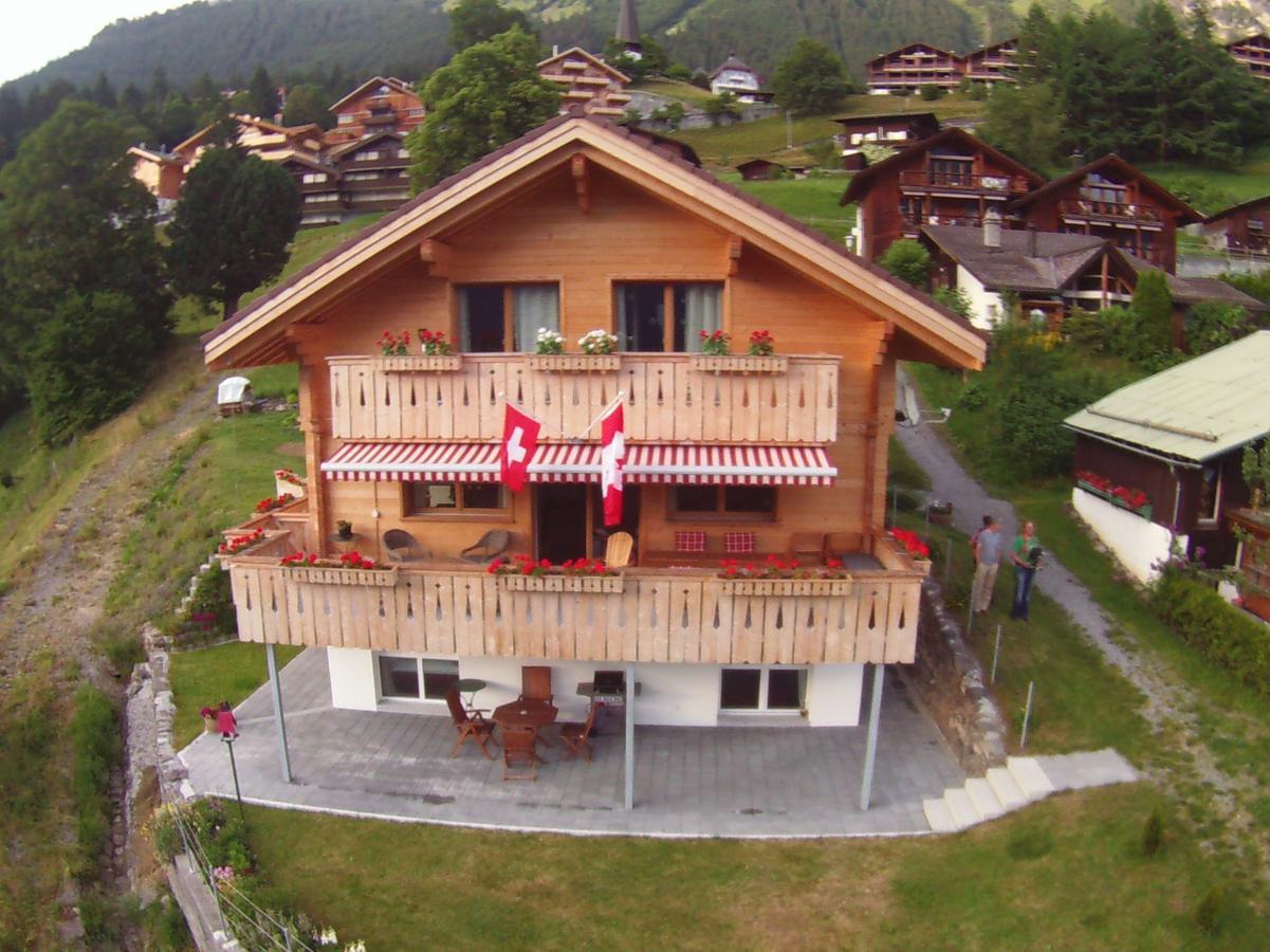 Chalet Canadian Corner Wengen Luaran gambar
