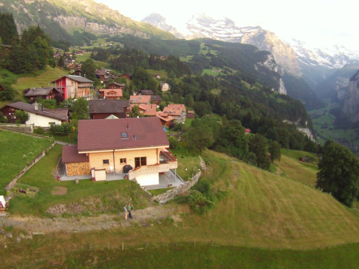 Chalet Canadian Corner Wengen Luaran gambar